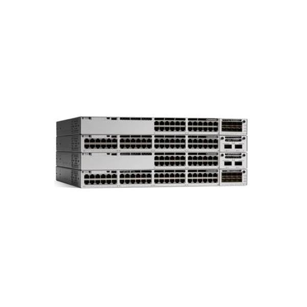 Cisco Catalyst C9300-24P-A switch di rete Gestito L2/L3 Gigabit Ethernet (10/100/1000) Supporto Power over Ethernet (PoE) 1U Grigio [C9300-24P-A]