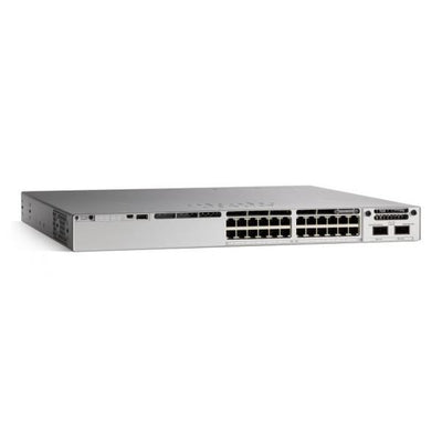 Cisco Catalyst C9300-24T-A switch di rete Gestito L2/L3 Gigabit Ethernet (10/100/1000) Supporto Power over Ethernet (PoE) 1U Grigio [C9300-24T-A]