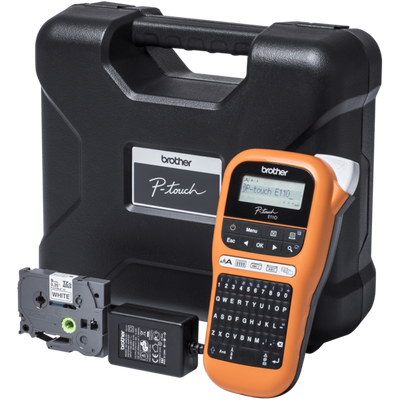 Brother PT-E110 VP P-Touch Label Printer [PTE110VP]