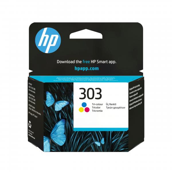 HP Cartuccia di inchiostro in tricromia originale 303 [T6N01AE#LS1]