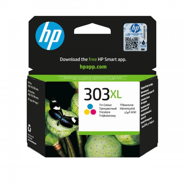 HP Cartuccia di inchiostro in tricromia originale ad alta capacità 303XL [T6N03AE#UUS]