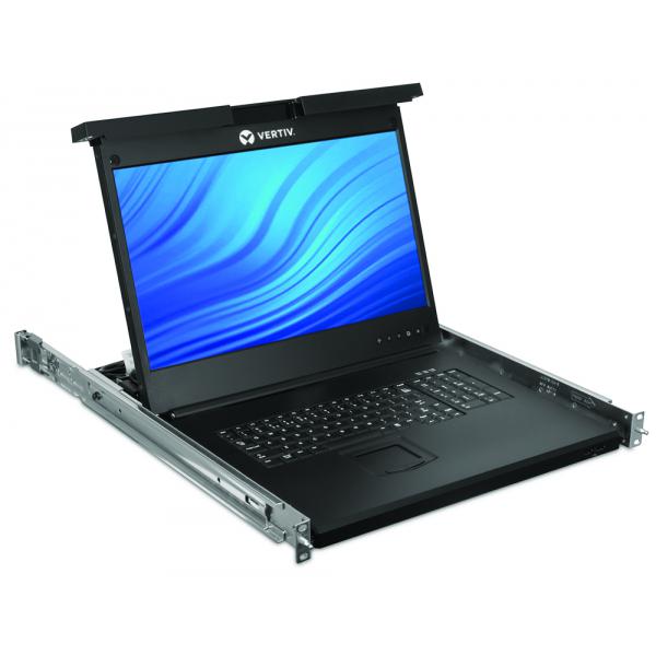Vertiv Avocent 16 Computer - 47 cm (18,5") LED - UXGA - 1600 x 1200 - 16:9Porta PS/2USBVGA - Tastiera - TouchPad - 120 V AC, 230 V AC Input Voltage - 1U Alto - PC [LRA185KMM16D-001]