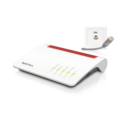 AVM FRITZ!Box 5690 Pro BASE Modem router WiFi 7, 6Ghz band, 2.5Gbit LAN/WLAN Zigbee e DECT [20003059]