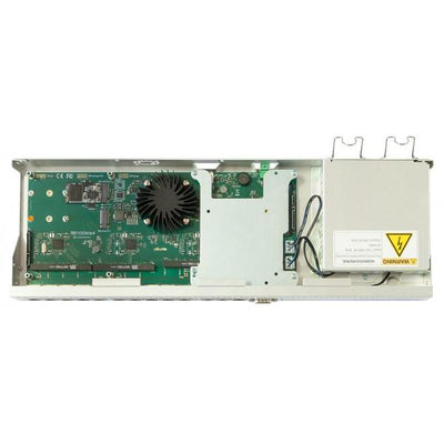 MikroTik, RB1100AHx4 Dude Edition, RB1100AHx4 Powerful 1U rackmount router with 13x Gigabit Ethernet ports, 60GB M.2 drive for Dude database [RB1100Dx4]