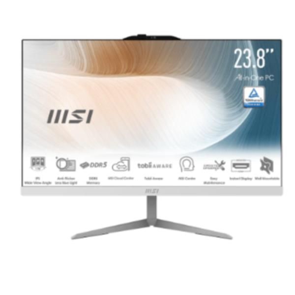 MSI PC AIO 23,8" WHITE Intel Core 5 120U 16GB 512GB SSD WIN 11 PRO [AM242 1M-2280EU]