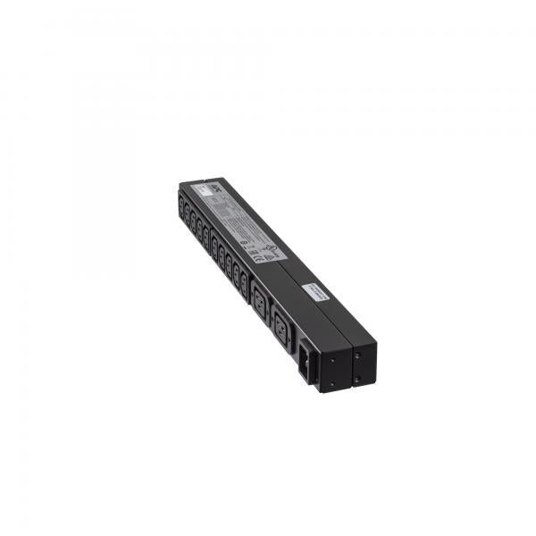 APC RACK PDU BASIC 1 U 16A 230V unità di distribuzione dell'energia (PDU) 12 presa(e) AC 0U/1U Nero [AP9559]