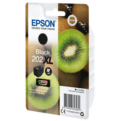 EPSON CART INK NERO 202XL KIWI CONF SINGOLA AD ALTA CAPACITA [C13T02G14010]