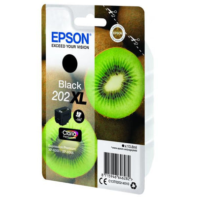 EPSON CART INK NERO 202XL KIWI CONF SINGOLA AD ALTA CAPACITA [C13T02G14010]