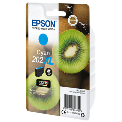 EPSON CART INK CIANO 202XL KIWI CONF SINGOLA AD ALTA CAPACITA [C13T02H24010]