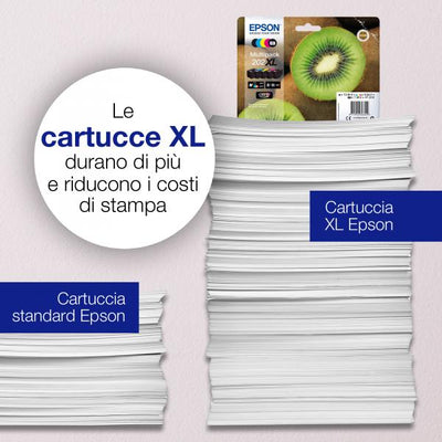 EPSON CART INK CIANO 202XL KIWI CONF SINGOLA AD ALTA CAPACITA [C13T02H24010]