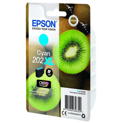 EPSON CART INK CIANO 202XL KIWI CONF SINGOLA AD ALTA CAPACITA [C13T02H24010]