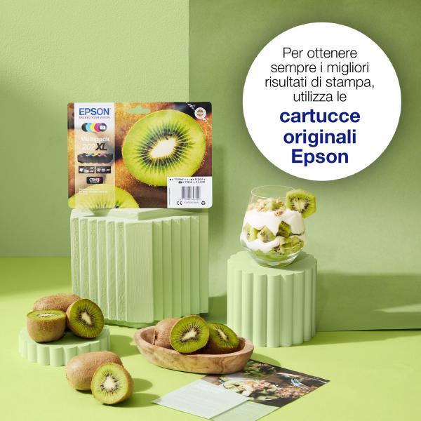 Epson Kiwi Singlepack Yellow 202XL Claria Premium Ink [C13T02H44010]