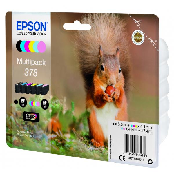 T37884010 MULTIPACK 6 COL.378 HD [C13T37884010]