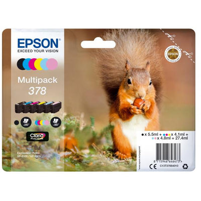 T37884010 MULTIPACK 6 COL.378 HD [C13T37884010]