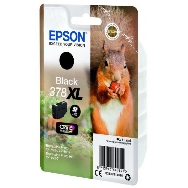 EPSON CART INK INK NERO SCOIATTOLO 378XL [C13T37914010]