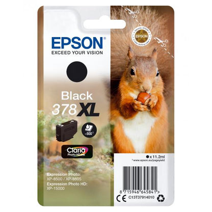 EPSON CART INK INK NERO SCOIATTOLO 378XL [C13T37914010]