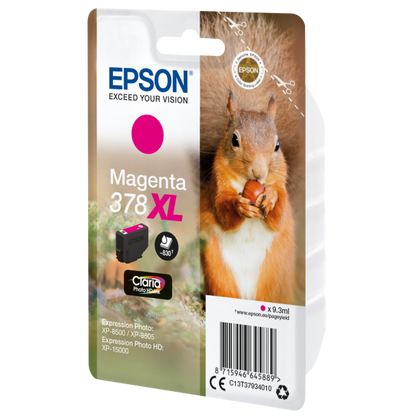 EPSON CART INK INK MAGENTA SCOIATTOLO 378XL [C13T37934010]