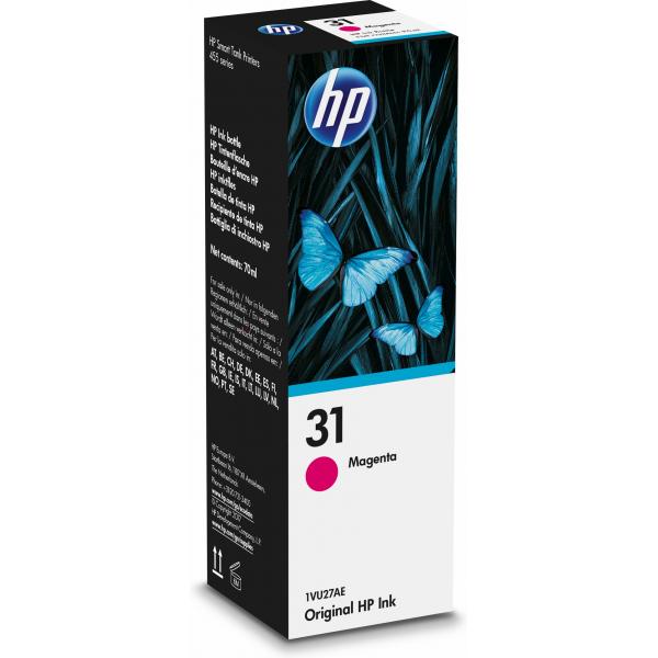 HP CART MAGENTA 31, SMART TANK 51XX, 70XX, 750, 76XX [1VU27AE]