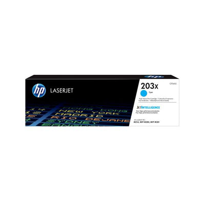 HP TONER CIANO 203X PER LJ PRO M254/ MFP M280/281 ALTA CAPACITA 2500 PAG [CF541X]