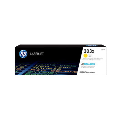 HP TONER GIALLO 203X PER LJ PRO M254/ MFP M280/281 ALTA CAPACITA 2500 PAG [CF542X]