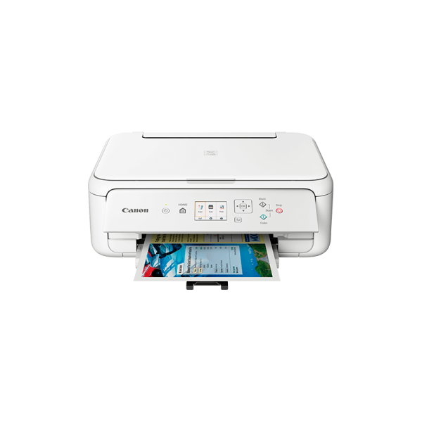 CANON MULTIF. INK A4 COLORE, PIXMA TS5151, 13PPM FRONTE/RETRO, USB/WIFI, 3 IN 1, BIANCA [2228C026]