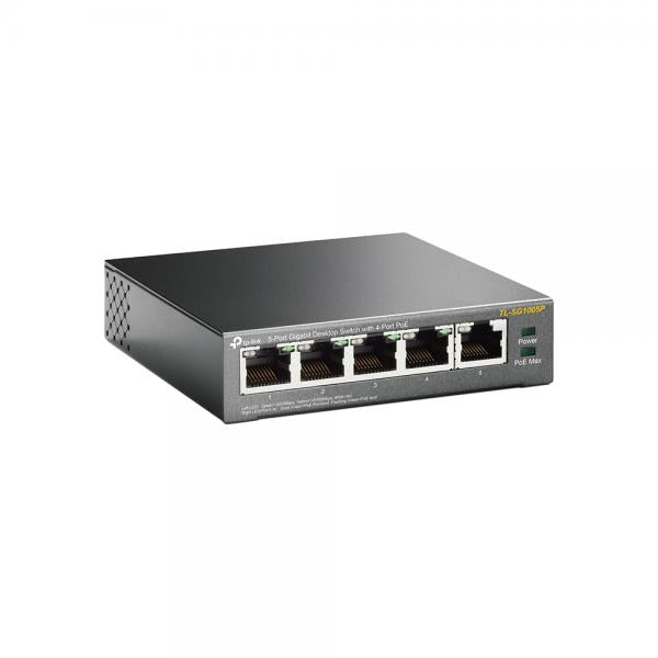 SWITCH 5 GIGABIT 4POE 56W [TL-SG1005P]