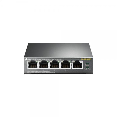 SWITCH 5 GIGABIT 4POE 56W [TL-SG1005P]