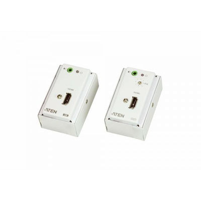 Aten HDMI/Audio Cat 5 Extender with MK Wall Plate (1080p @ 40m). [VE807-AT-G]