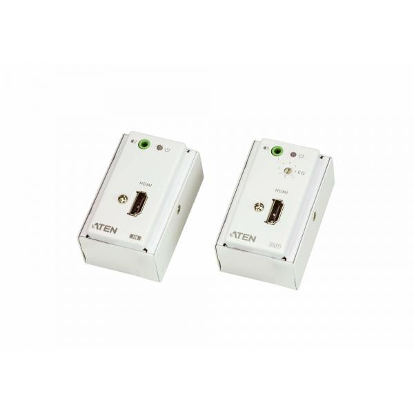Aten HDMI/Audio Cat 5 Extender with MK Wall Plate (1080p @ 40m). [VE807-AT-G]