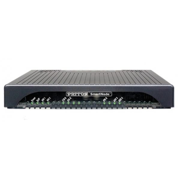 Patton SN4131/2ETH2BIS4VHP/EUI, SmartNode VoIP GW, 2 BRI TE/NT, 4 VoIP Calls, 4 SIP Sessions upgradeable (max. 200), Optional SIP-TLS, SRTP , 2x Gig Ethernet, High Precision 5ppm Clock [SN4131/2ETH2BIS4VHP/EUI]