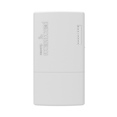 MikroTik, PowerBox Pro, RB960PGS, PB with 800MHz CPU, 128MB RAM, 5x Gigabit LAN (four with PoE out), SFP cage, RouterOS L4, outdoor case, PSU, PoE, mounting set [RB960PGS-PB]