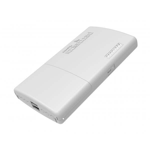 MikroTik, PowerBox Pro, RB960PGS, PB with 800MHz CPU, 128MB RAM, 5x Gigabit LAN (four with PoE out), SFP cage, RouterOS L4, outdoor case, PSU, PoE, mounting set [RB960PGS-PB]