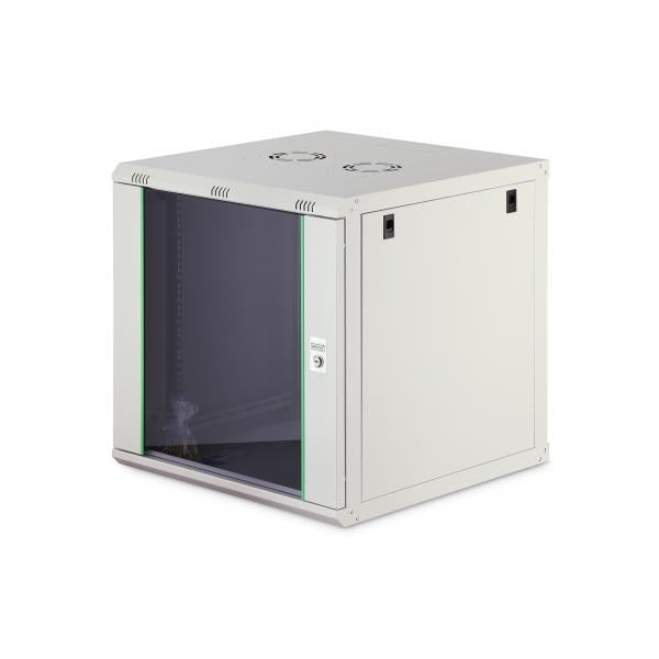 Digitus 12U wall mounting cabinet - Dynamic Basic 607x600x600 mm - grey [DN-1912U-6/6-EC]