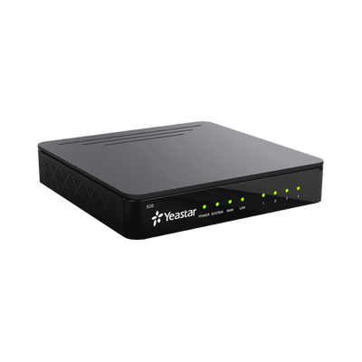 Yeastar S20 - Centralino hardware da scrivania o montaggio a parete, 20 utenti e 10 chiamate contemporanee [S20]