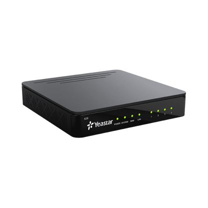 Yeastar S20 - Centralino hardware da scrivania o montaggio a parete, 20 utenti e 10 chiamate contemporanee [S20]