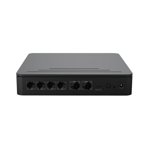 Yeastar S20 - Centralino hardware da scrivania o montaggio a parete, 20 utenti e 10 chiamate contemporanee [S20]