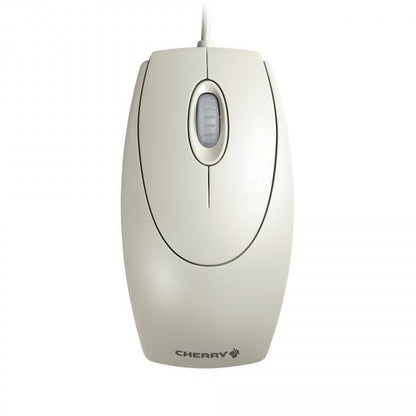 Cherry WHEELMOUSE OPTICAL - Mouse - Corded - Light Gray [M-5400]