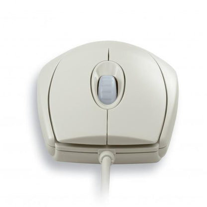 Cherry WHEELMOUSE OPTICAL - Mouse - Corded - Light Gray [M-5400]