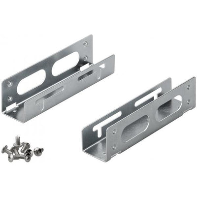 LINK COPPIA FRAME UNIVERSALE IN METALLO CON VITI HD 3,5 PER MONTAGGIO SU ALLOGGIAMENTI 5.25 [LP240]