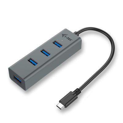 I-TEC USB-C METAL HUB 4 PORT [C31HUBMETAL403]