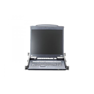 Aten 8-Port 17" LCD KVM Over IP Switch (USB - PS/2 VGA) TASTIERA ITALIANA [CL5708IM-ATA-ITG]