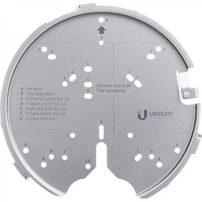 Ubiquiti-U-PRO-MP-Versatile mounting system - Compatible with U7 Pro, U6 Enterprise, U6 Pro, U6 Long-Range, AC Pro, AC HD, AC SHD, AC XG [U-PRO-MP]