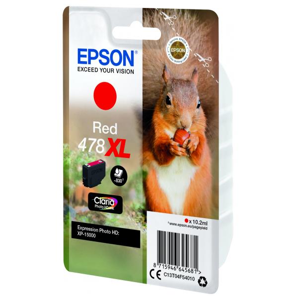 T04F54010 INK 478XL ROSSO [C13T04F54010]