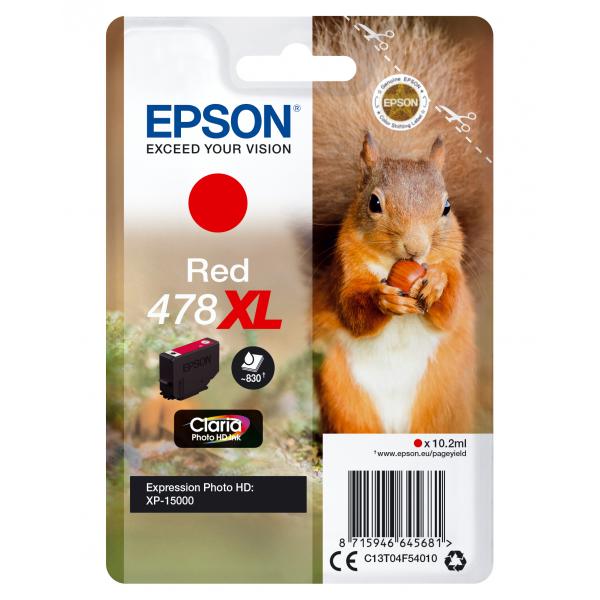 T04F54010 INK 478XL ROSSO [C13T04F54010]