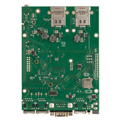 MikroTik, RBM33G, OEM board with two miniPCI, e slots for 3G/LTE [RBM33G]