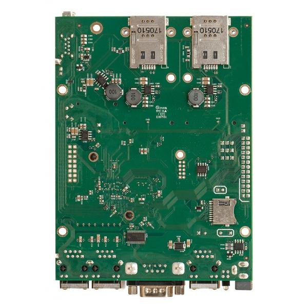 MikroTik, RBM33G, OEM board with two miniPCI, e slots for 3G/LTE [RBM33G]