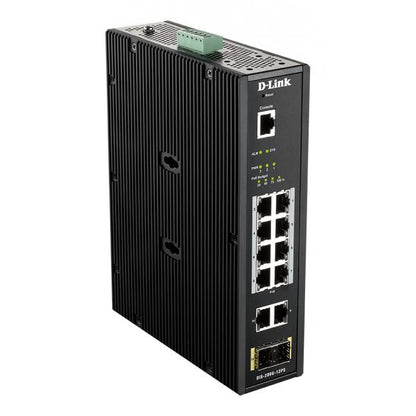 D-LINK SWITCH INDUSTRIALE 12 PORTE GIGABIT, RJ45 CONSOLE PORT [DIS-200G-12PS]