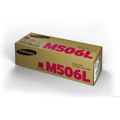 Hp Samsung CLT-M506L High Yield Magenta Toner Cartridge [SU305A]