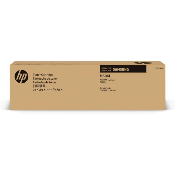 Hp Samsung CLT-M506L High Yield Magenta Toner Cartridge [SU305A]