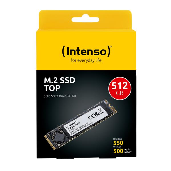 INTENSO SSD INTERNO TOP 512GB M.2 SATA R/W 520/500 [3832450]